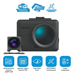 iBOX Galax WiFi GPS Dual + Камера заднего вида